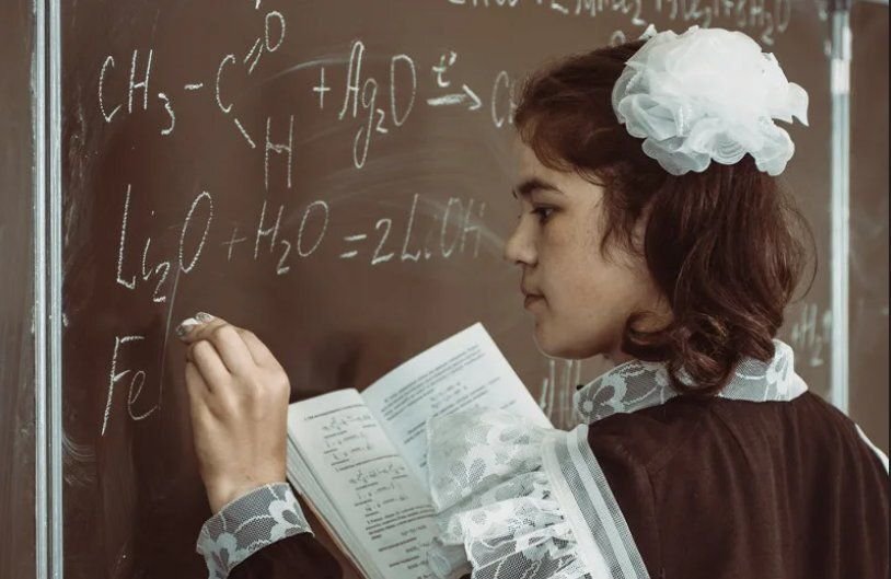      Ученица у доски