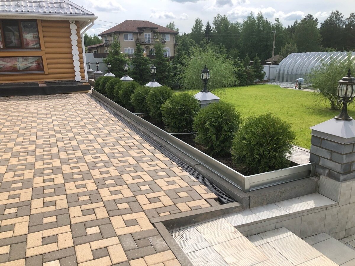 Ограждение для грядки оцинкованное 0,7мм 