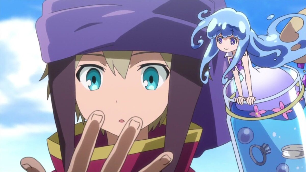 Парнишка пытается на пальцах одной руки сосчитать сколько раз я засмеялся за время изучения их Аниме-Мира. Друг, там ни одного раза, смирись))