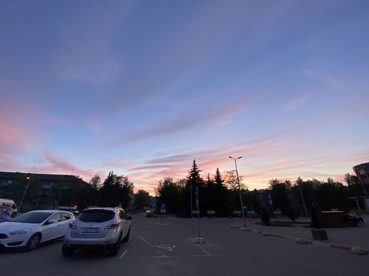 Просто красивый закат