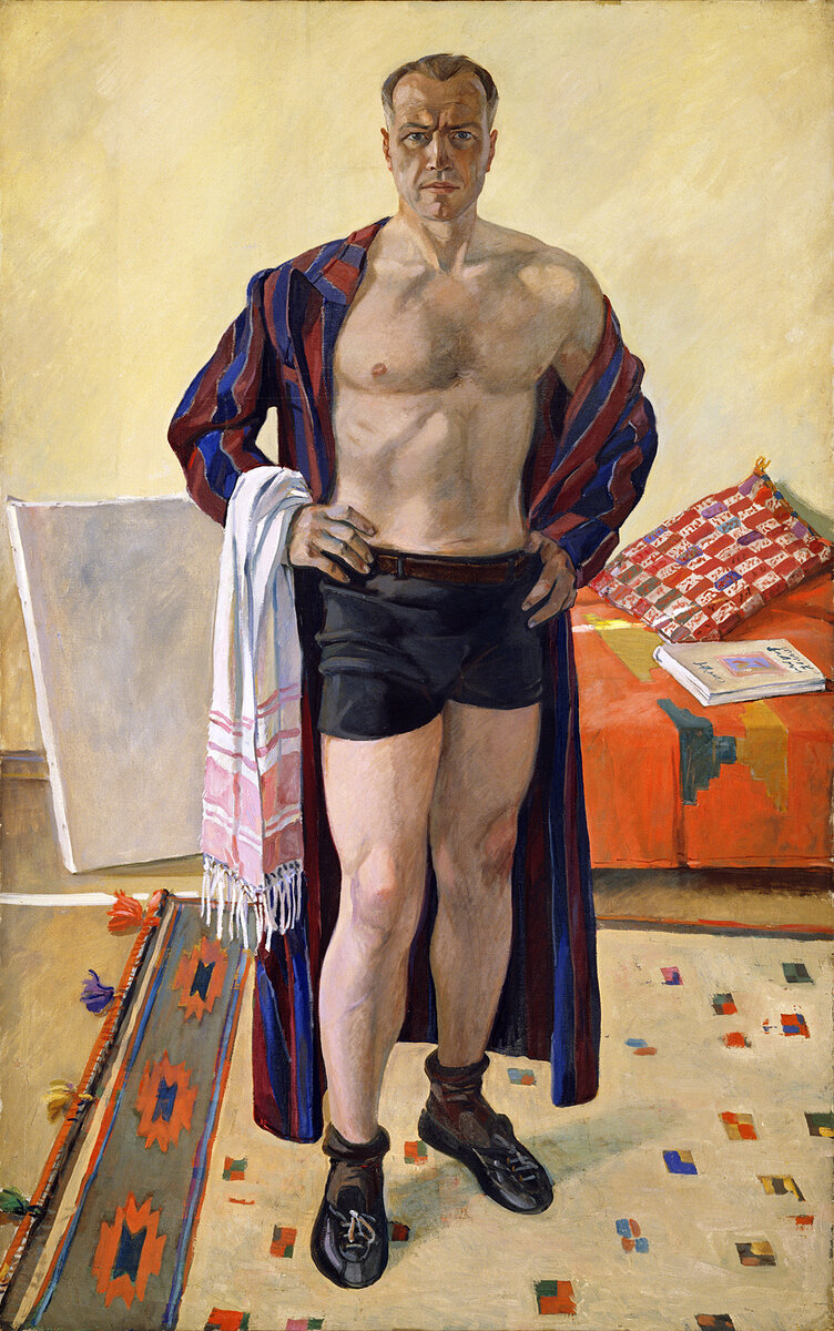 А. Дейнека "Автопортрет", 1948 год