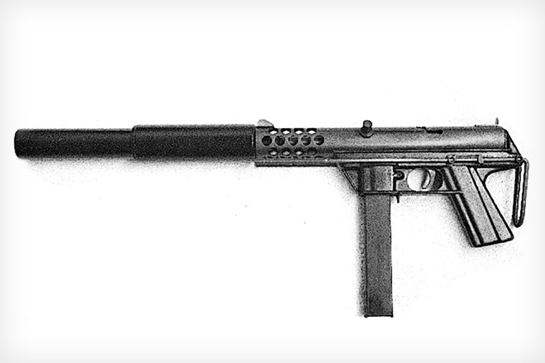 Прототип пистолета-пулемета МРТ