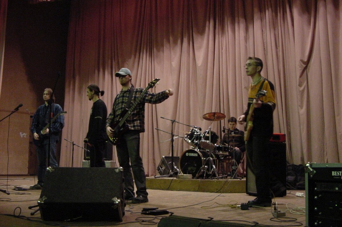 "Muteline" Саундчек первого концерта