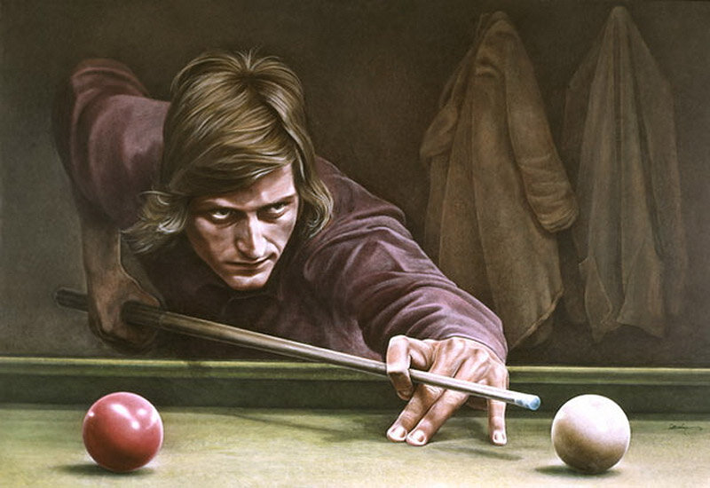 Бильярд в половине десятого. Илья Саввич художник Billiard Players Painting. Кен Дэнби художник. Бильярд картины художников. Бильярд в живописи.