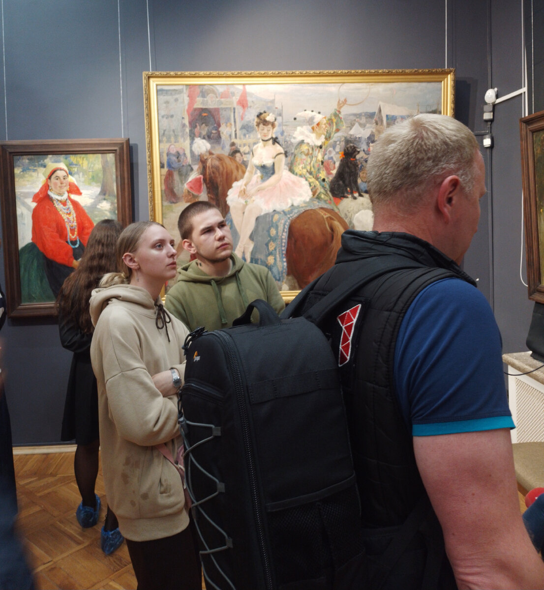 Выставка " Александр Бучкури и Елена Киселева "в Тульском музее изобразительных искусств.