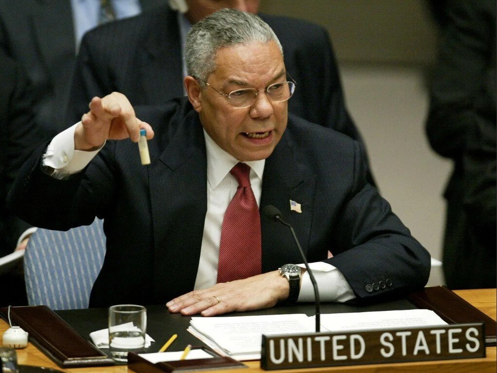 Можно потрясти пробиркой с "опасным веществом" и ввергнуть почти любую страну в бесконечны хаос.