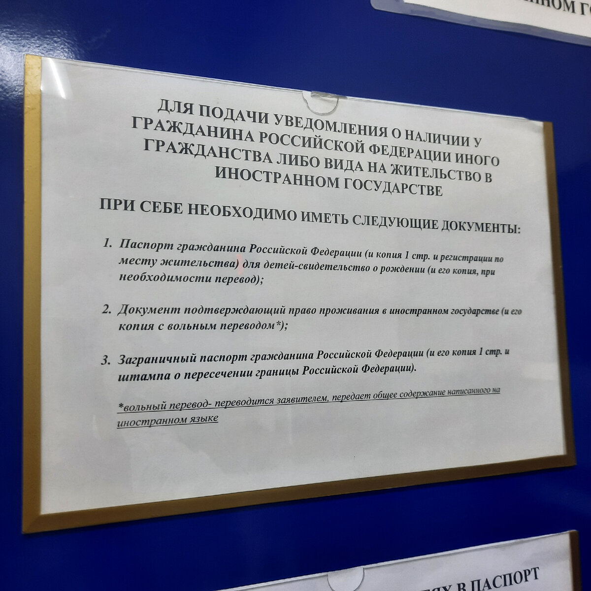 Как подать уведомление о наличии вида на жительство или гражданства другого  государства | Из Мехико о Мексике, и не только | Дзен