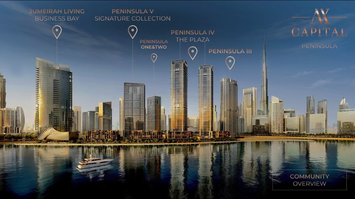 Peninsula от Select Group - лучший проект в районе Business Bay, Дубай |  Инвестиции в Недвижимость Дубай | Дзен