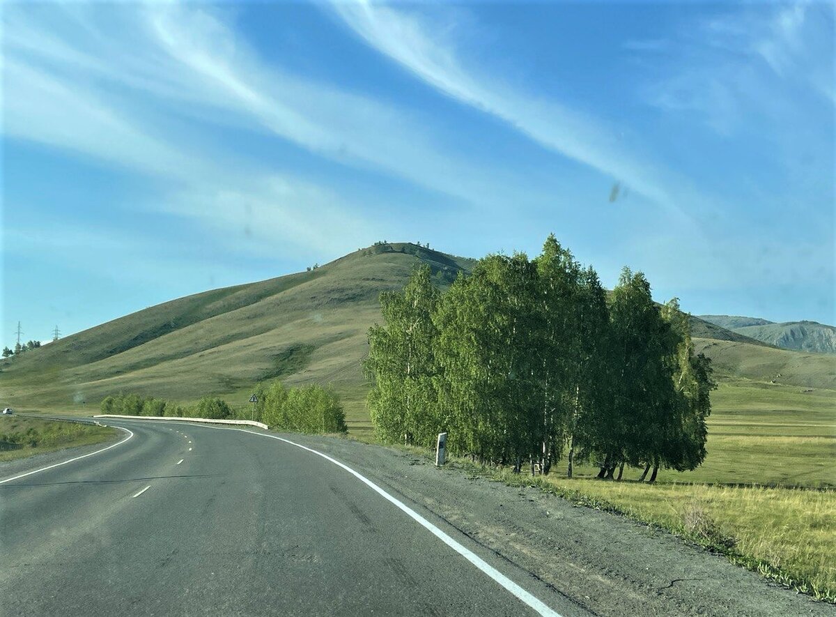 Уральские горы. Дорога в Магнитогорск. SunTravel (с)