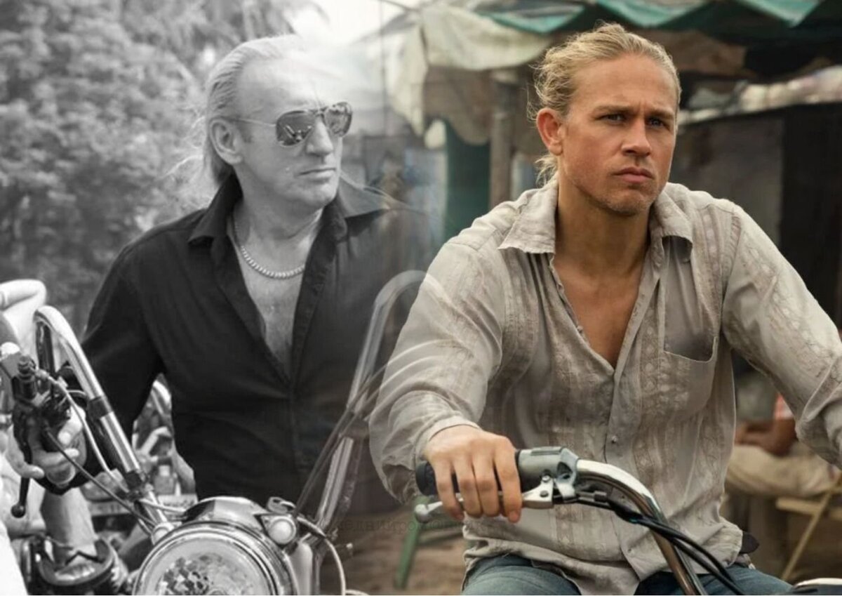 Слева автор книги Грегори Дэвид Робертс. 