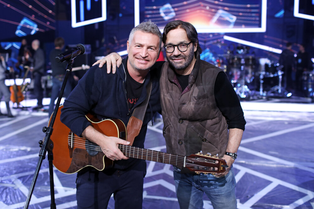 Леонид Агутин и Эл Ди Меола.