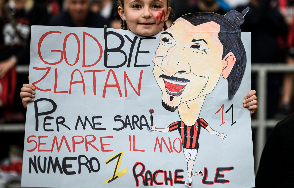 Милан тепло попрощался со Златаном Ибрагимовичем. Фото: globallookpress