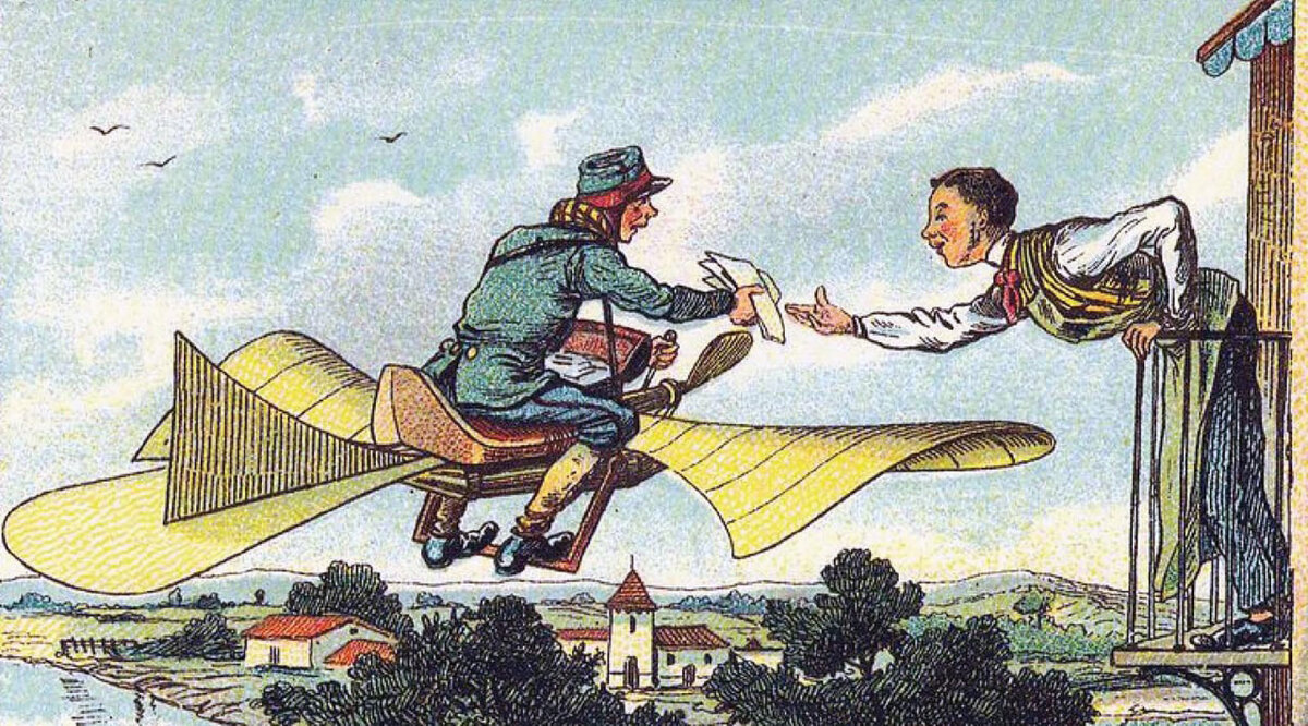 Представление о будущем в 1900 г. выраженное в образе