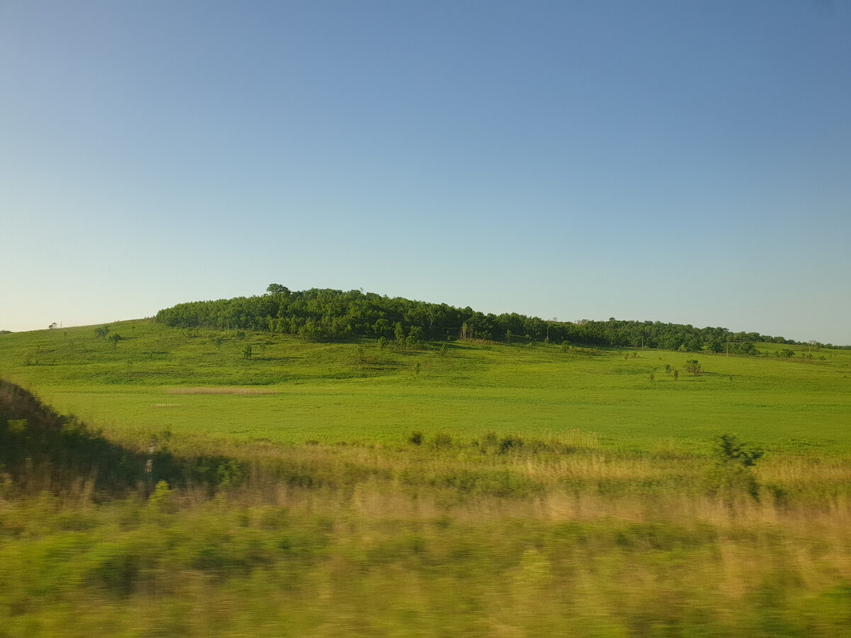 Красивые виды из окна.