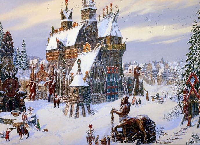 Всеволод Иванов. В городе Словенске.