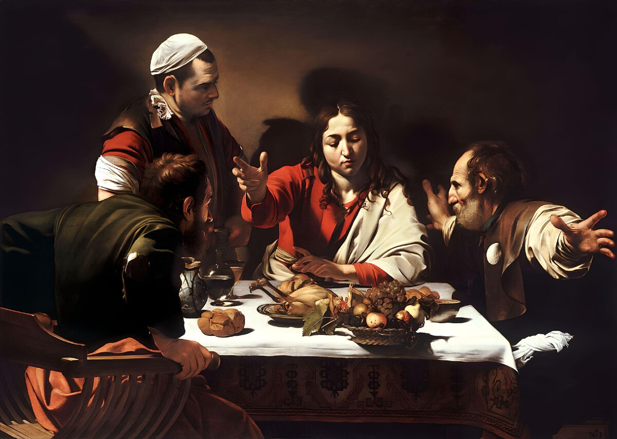 «Ужин в Эммаусе», 1601—1602