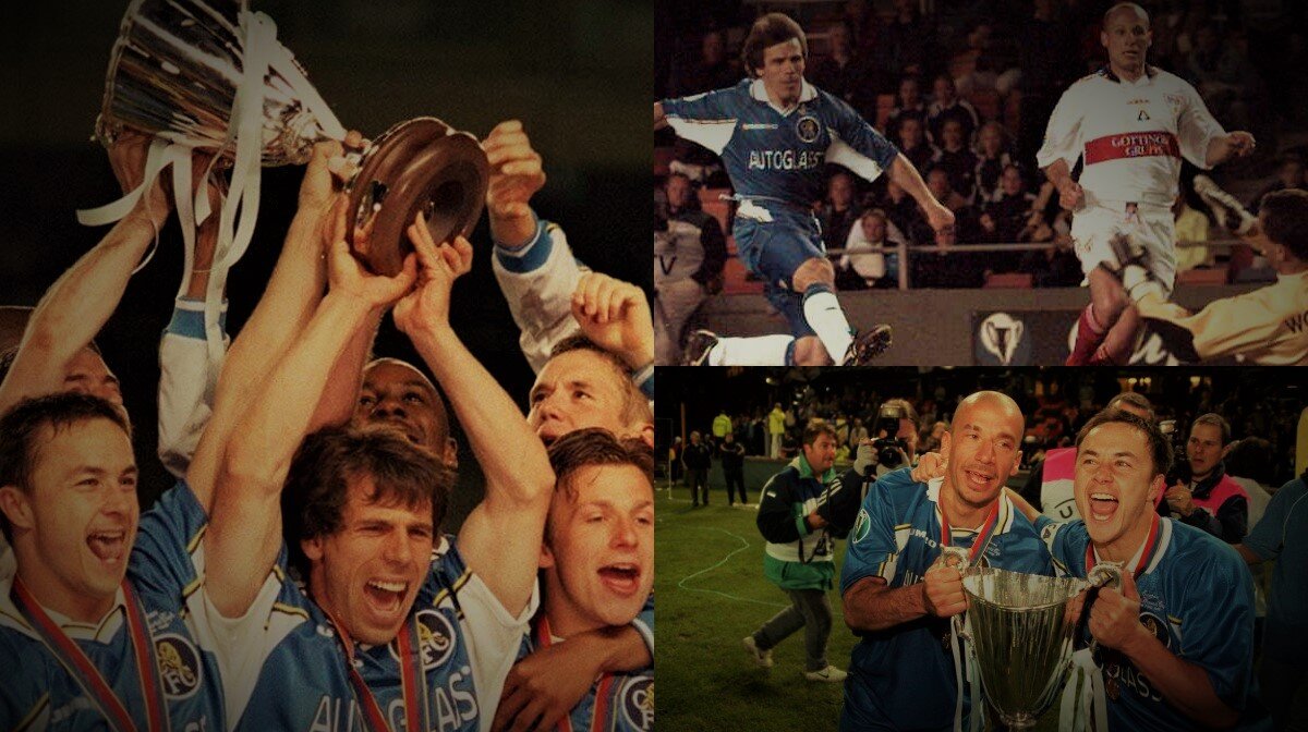 Итальянцы - Дзола и Виалли привели Челси к успеху в Кубке Кубков