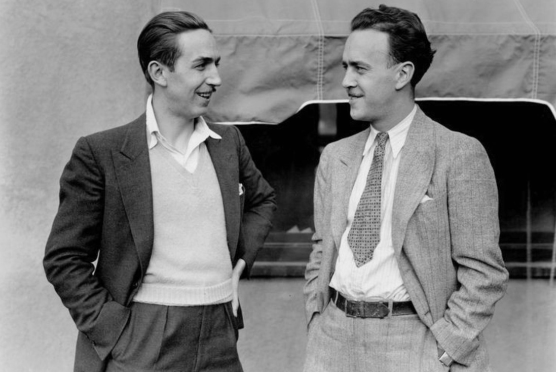 Уолт Дисней и Аб Айверкс  Фото: Walt Disney Archives Photo Library
