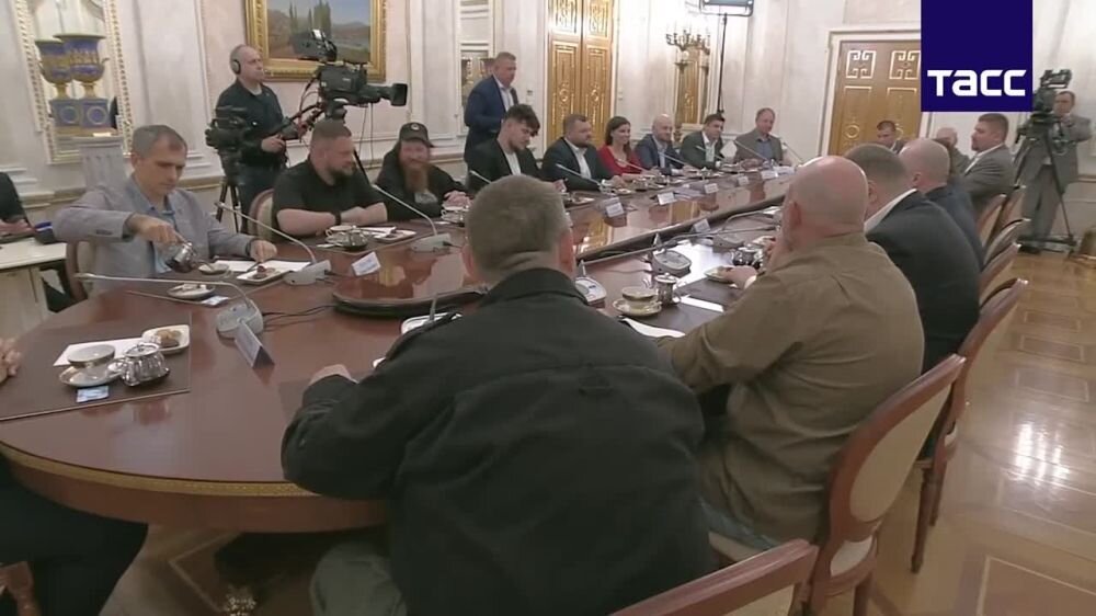 военкоры на встрече с путиным