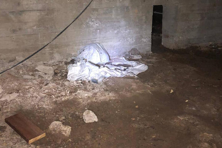МЕСТО, ГДЕ АЛИ ПЫТАЛСЯ СПРЯТАТЬ ТЕЛА. ФОТО: ПРОКУРАТУРА МОСКВЫ.