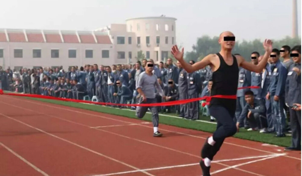 Заключенные Яньчэн участвуют в спортивных мероприятияхФото: SCMP