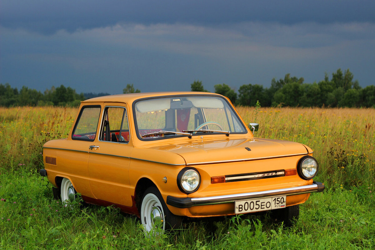 ЗАЗ 968 первый заднемоторный автомобиль