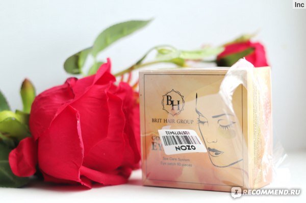 Gold Hydrogel Eye Mask Brit Hair Group