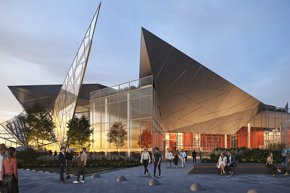 Рендер предоставлен архитектурным бюро Wowhaus