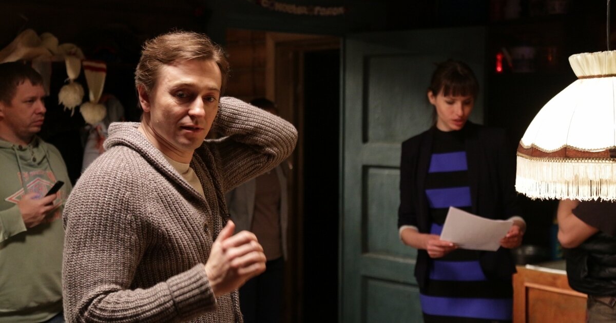 Кадр со съемок фильма «Млечный путь»