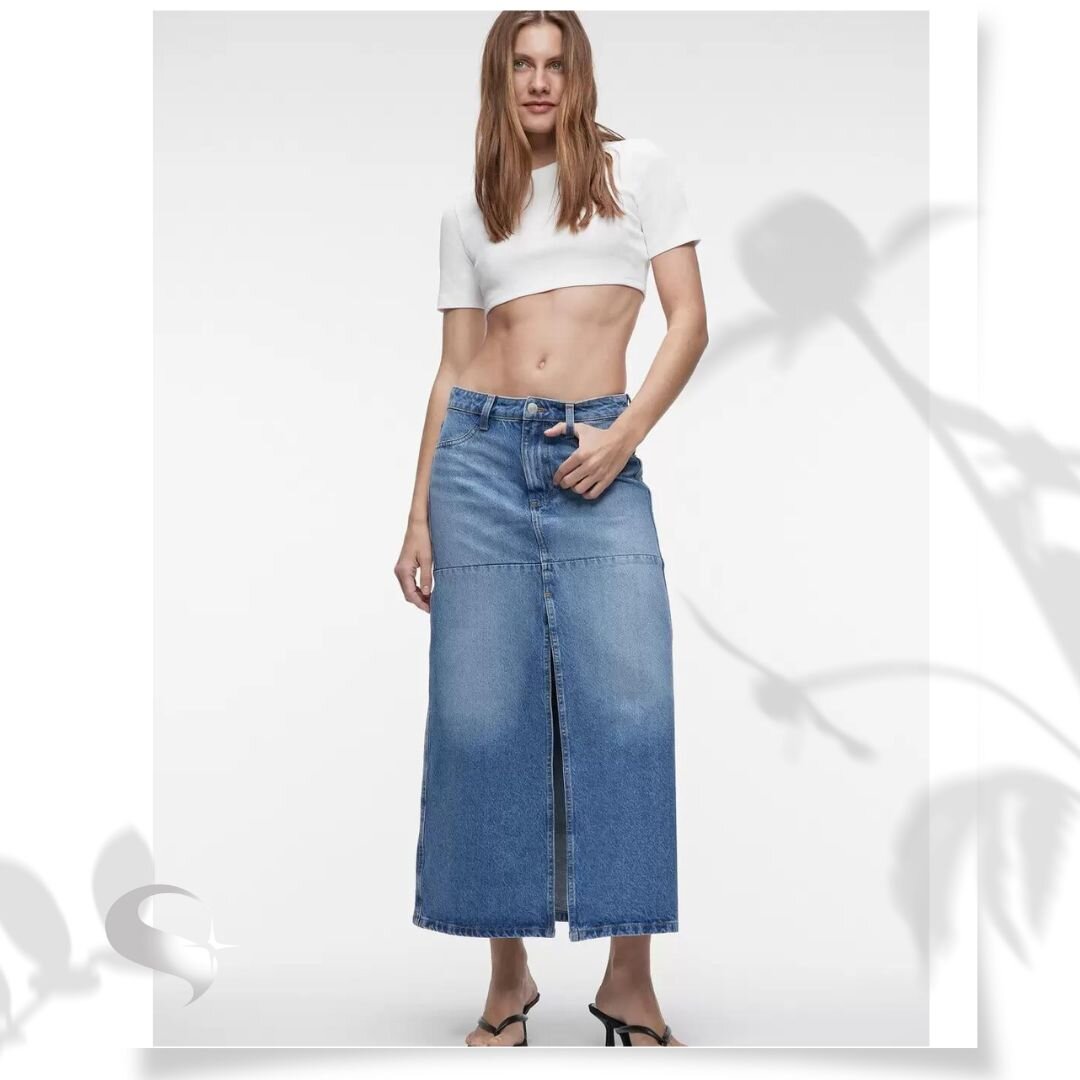 Вы ищете стильную альтернативу классическим летним платьям? Мы расскажем вам, какую джинсовую юбку выбирают все истинные модницы. Мы нашли своего модного фаворита на лето!-15