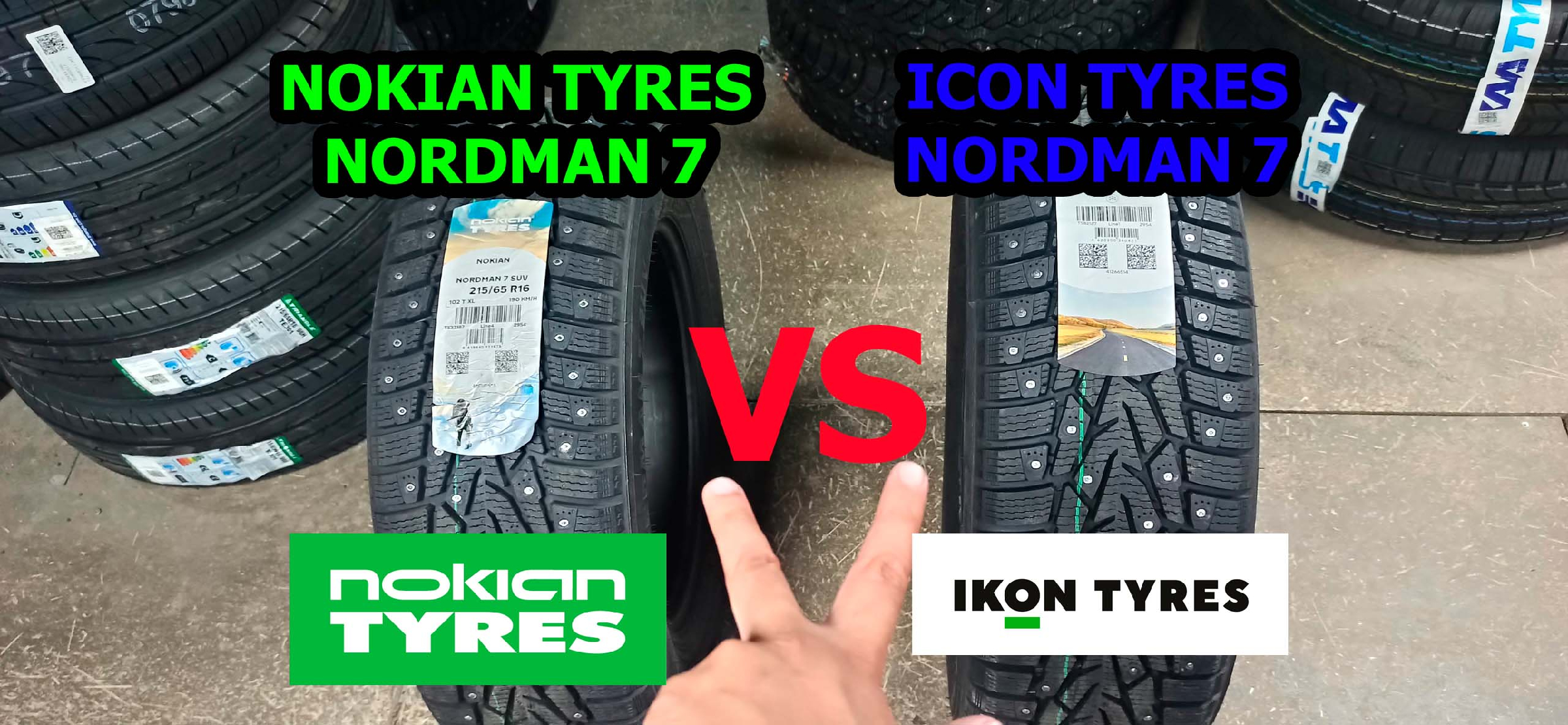 Nokian Nordman 7 сравнение c Nordman 7 от Icon Tyres! | Rikki Tyres | Дзен