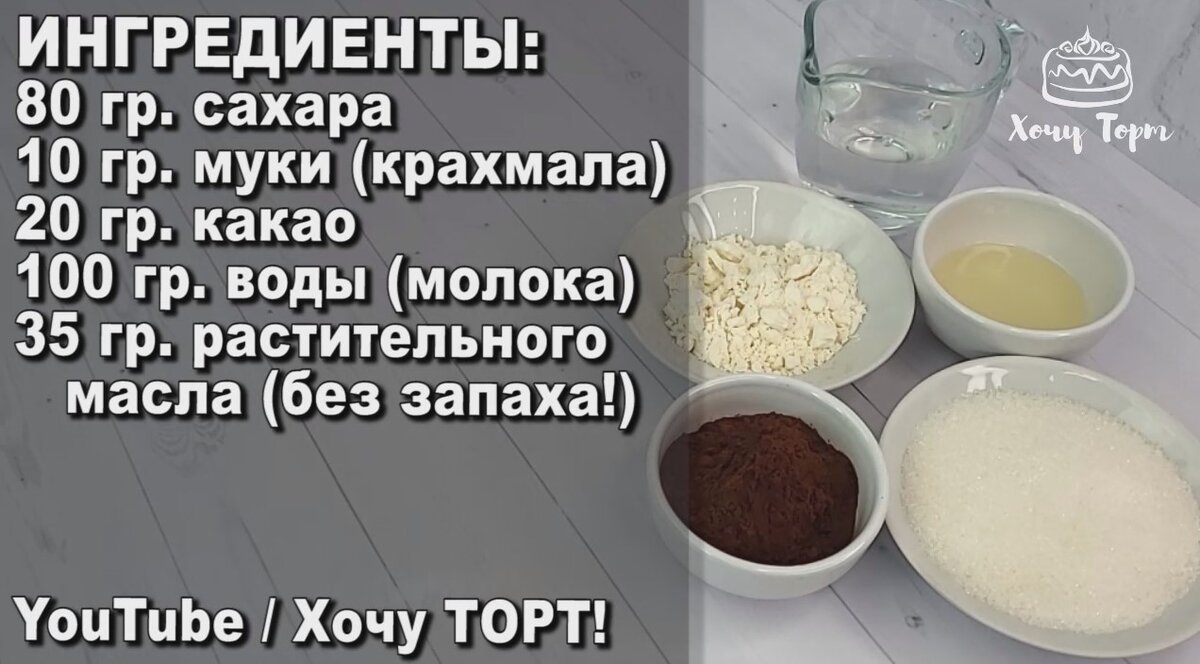 Шоколадная глазурь из какао и сметаны