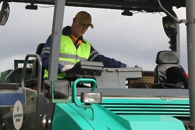    Ремонт одной из центральных улиц Орехово‑Зуева © Пресс-служба Министерства транспорта и дорожной инфраструктуры Московской области