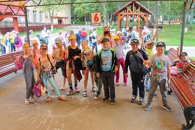    Дети в летнем лагере Подольска ©сайт администрации г.о. Подольск