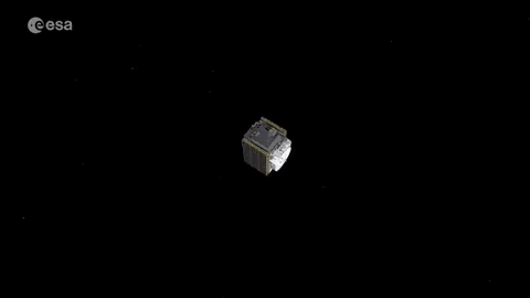 Развёртывание JUICE после запуска. Credit: ESA.