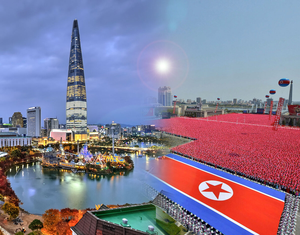 Сеул и Пхеньян давно хотели бы объединиться, но американцы не дают им этого сделать, иначе исчезнет так необходимый им хаос в этом регионе мира