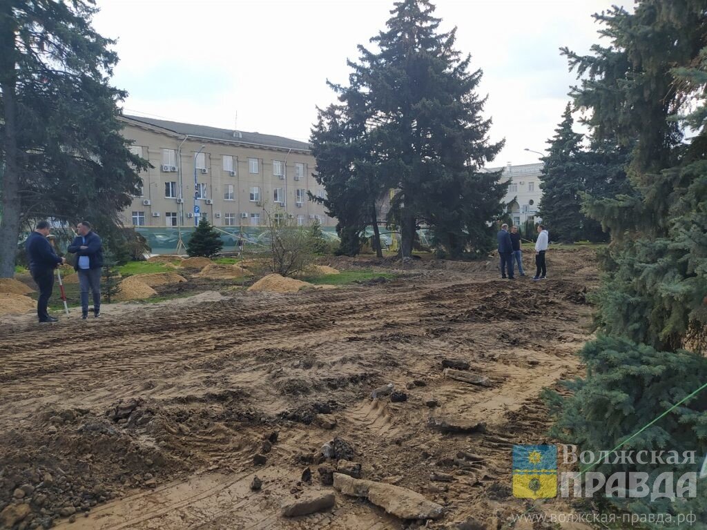 Работы идут в рамках графика📷    Волжские фонтаны будут восстановлены по фото 1958 года
