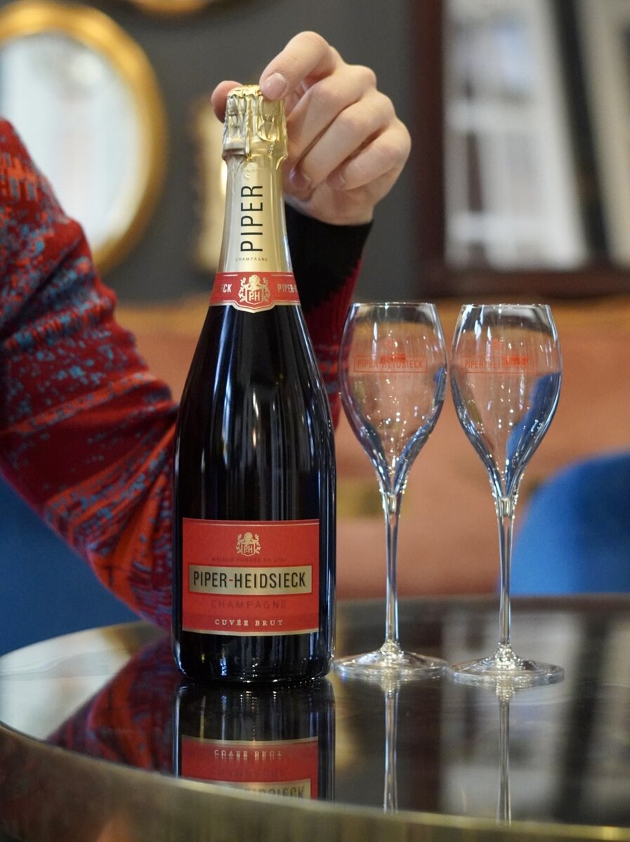 Piper-Heidsieck Cuvee Brut прекрасное шампанское на "каждый день". 