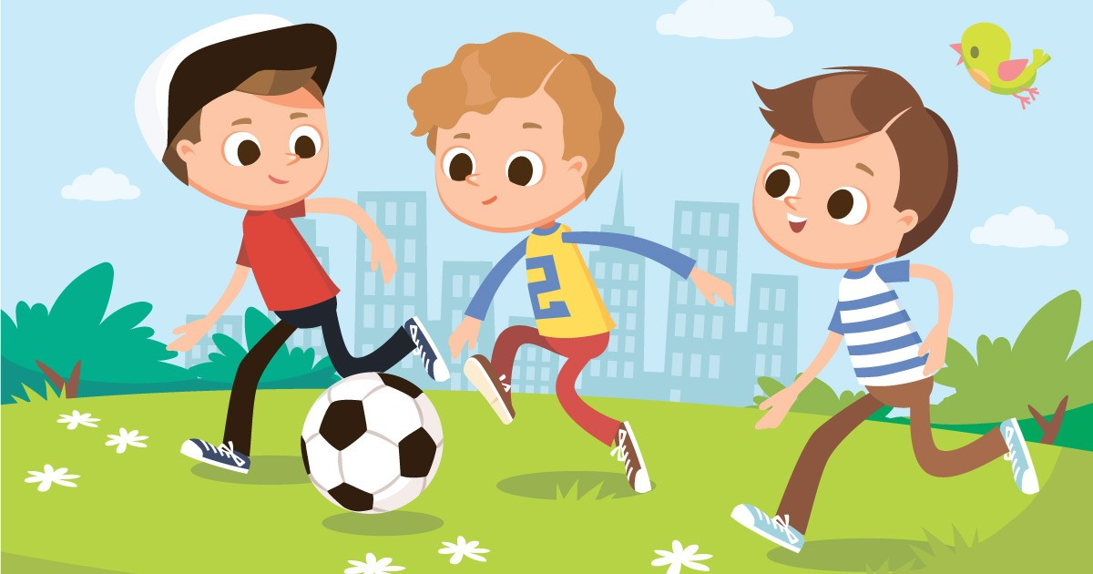 They play football well. Мальчик играет в футбол. Футбол рисунок. Играть в футбол рисунок. Игра в футбол вектор.