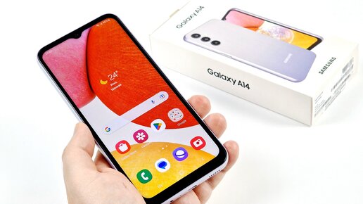 Samsung Galaxy A14: распаковка и первые впечатления