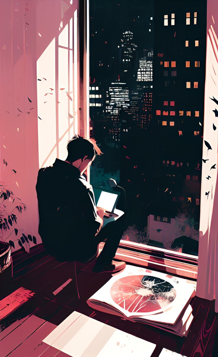 Как ии видит "Работа мечты" созданно с помощью dream.ai