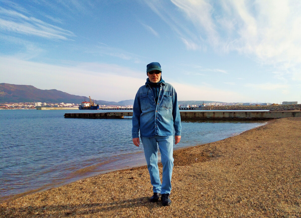 Михаил Лекс, автор рассказа и канала. Геленджик, Тонкий мыс. Чёрное море