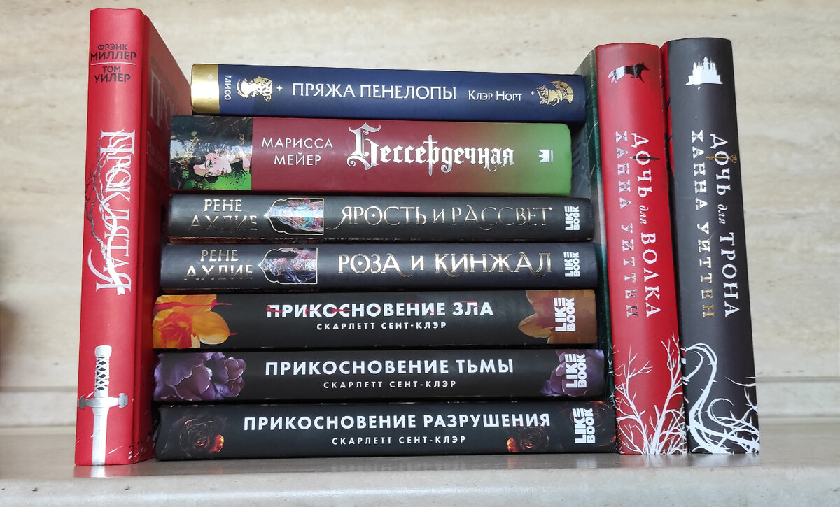 Личный архив. Все книги в этом жанре с моих полок "прочитанных" книг