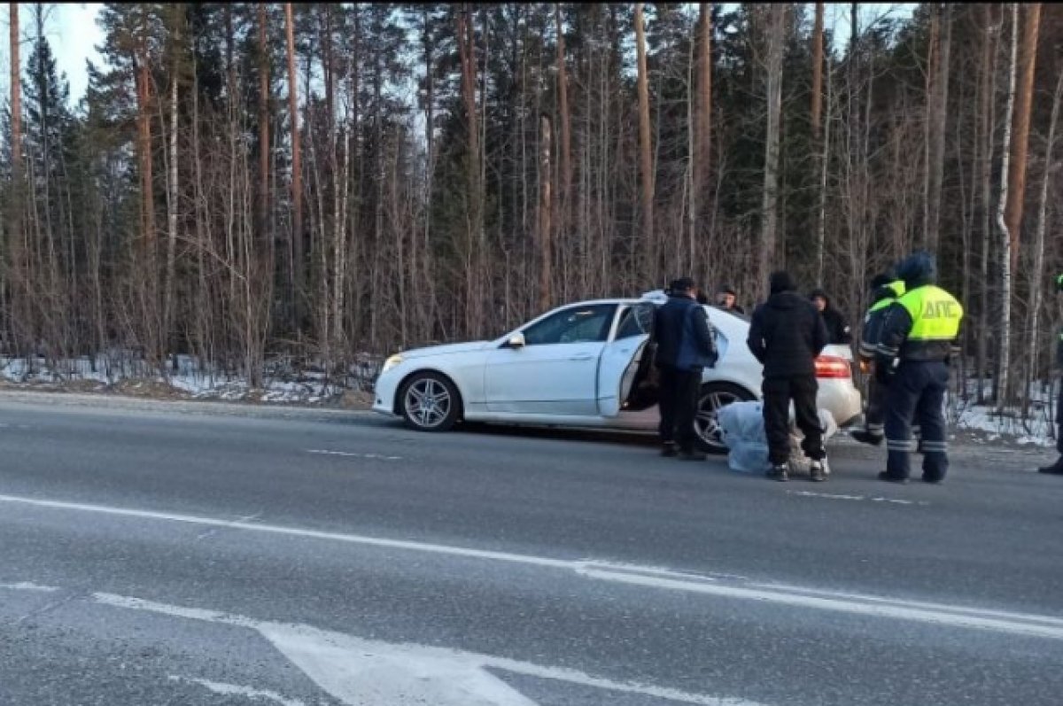    На трассе «Тюмень - Ханты-Мансийск» несут службу 3 наряда взвода ГИБДД