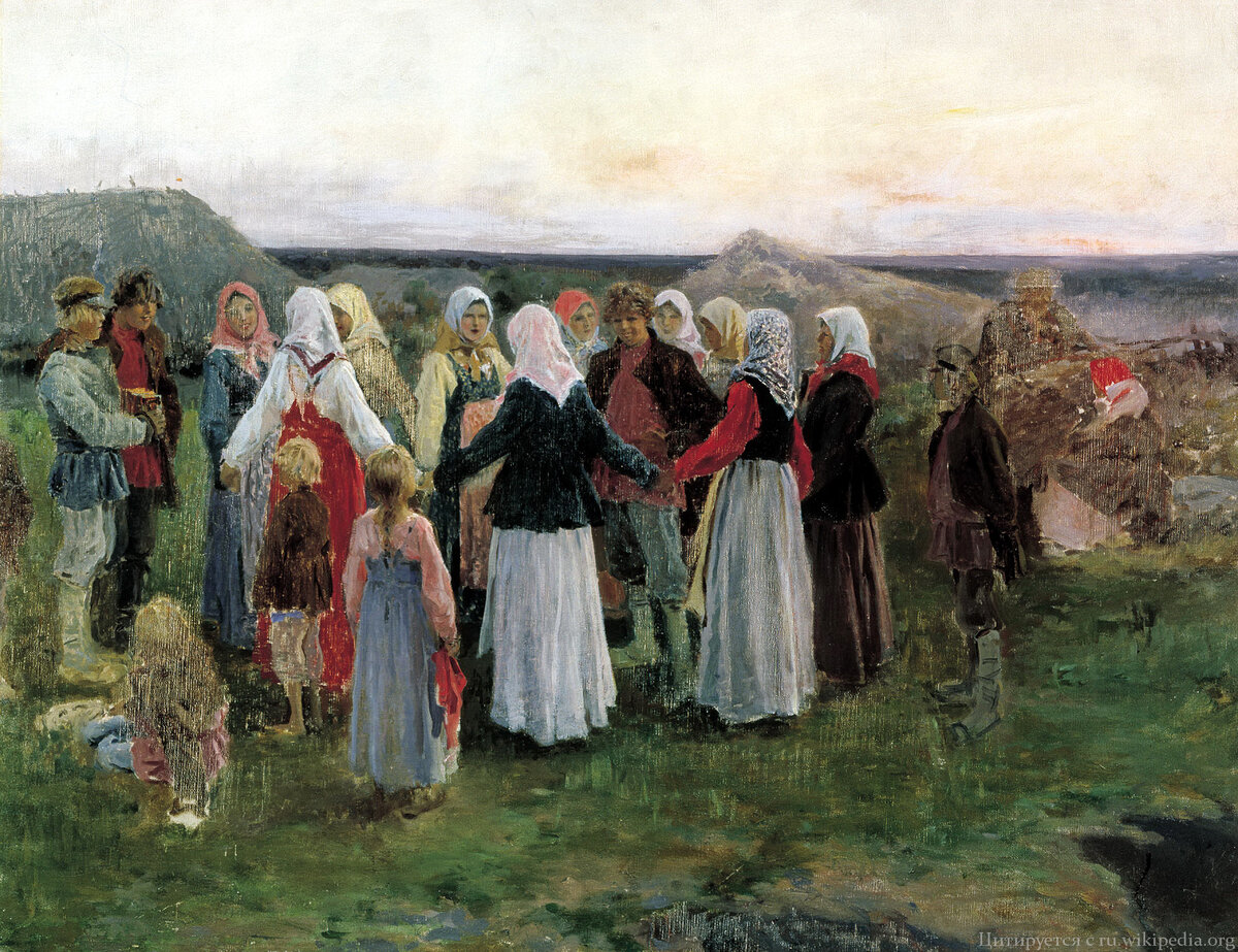 А.С. Степанов Хоровод. 1910-е гг