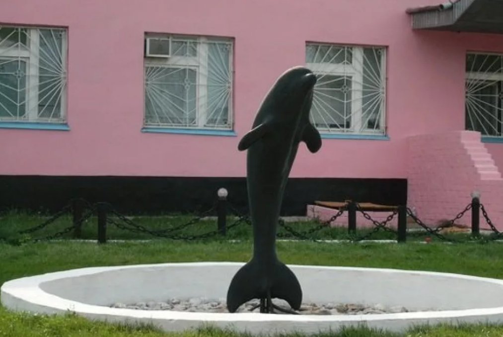Песня фонтанчик с черным дельфином