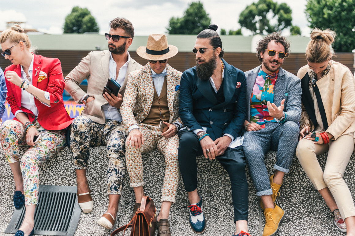 Итальянская мода. Стиль Pitti uomo. Итальянский стиль в одежде. Стильные люди. Итальянский стиль мужской одежды.