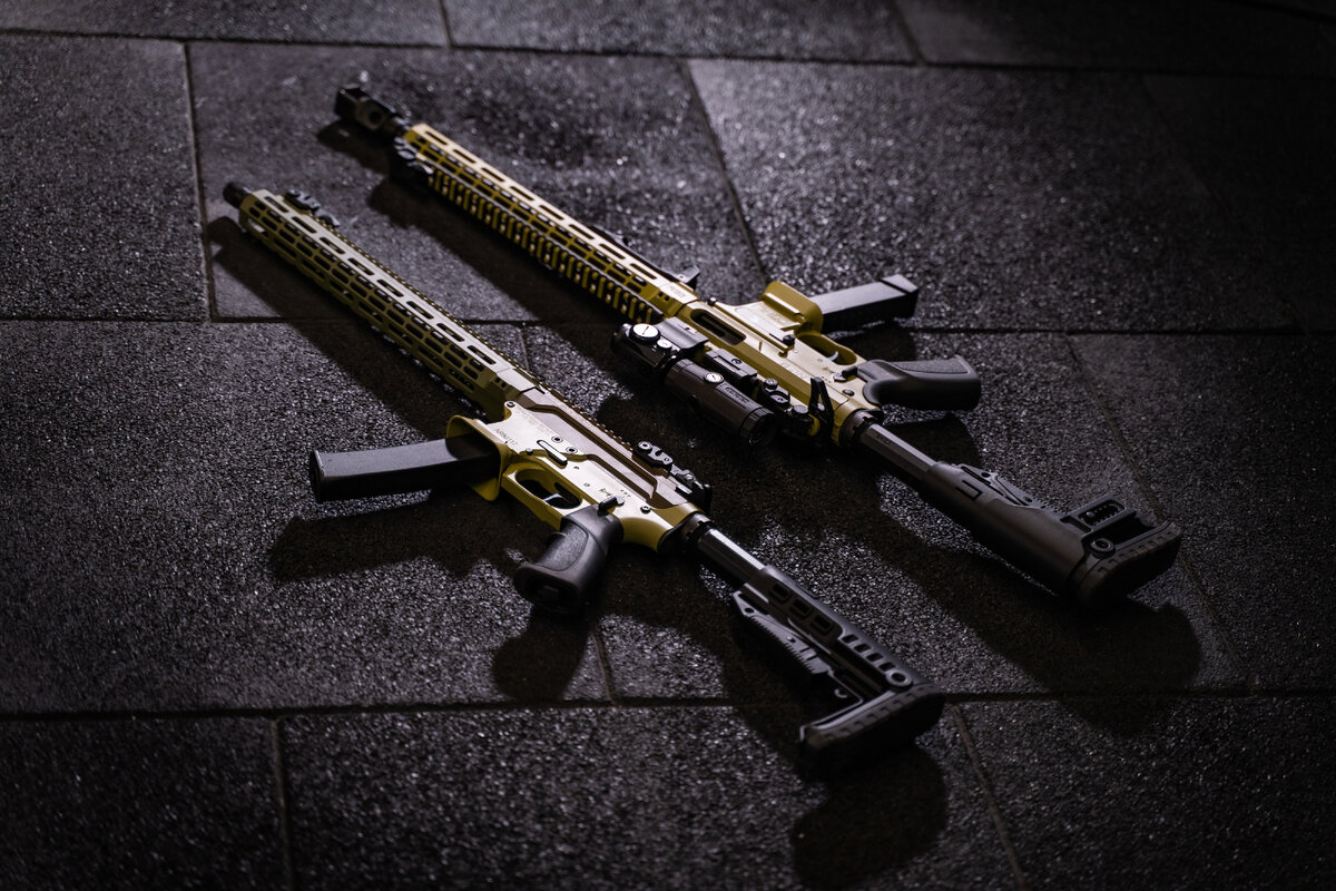 Карабины NL9 Basic (Сайга-9) и NL9 Basic Tactical Version (Glock) | ССК Мишень | Фото: CGNL 