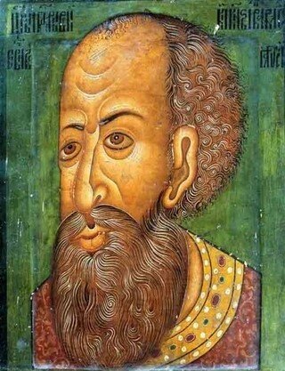 Симон Ушаков. Иван Грозный. Парсуна. Кон. XVI — нач. XVII в.