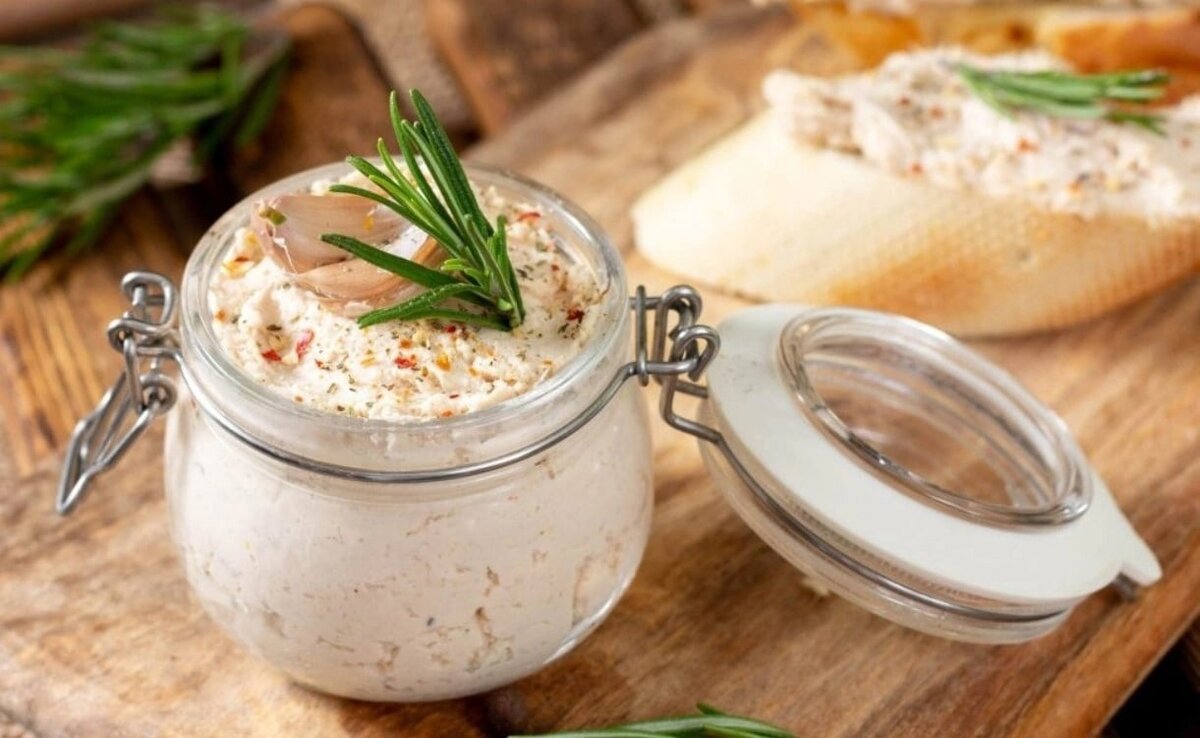 Паштет из куриной грудки со сливками